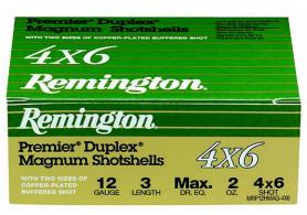Remington Premier Duplex Magnum 12 Ga. 3" 1 7/8 oz, #4x6 Cop