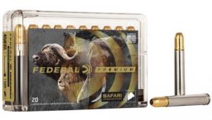 Main product image for Federal Premium Safari  Trophy Bonded Sledgehammer Solid 458 Winmag Ammo 20 Round Box