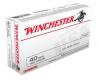Main product image for Winchester Full Metal Jacket Flat Nose 40 S&W Ammo 165 gr 50 Round Box
