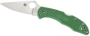 Spyderco C11 Delica Green Fiberglass Reinforced Nylo