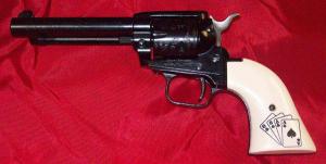 Heritage Manufacturing Rough Rider Aces and Eights 4.75" 22 Long Rifle Revolver