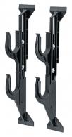 Plastic Molded Gun/Bow and Tool Rack Adjustable Black