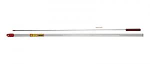 One Piece Stainless Steel Rifle Rod .17 Caliber With .17 Caliber - 1PS-38-17