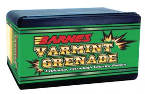 Varmint Grenade Bullets Lead Free .243 Diameter 62 Grain 1:10 In