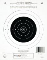 50 Yard Single Bullseye Paper Target 12 Per Pack