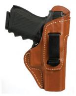 Leather Inside The Pants Holster With Clip Brown Right Hand For - 421402BN-R