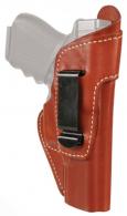 Leather Inside The Pants Holster With Clip Brown Right Hand For - 421412BN-R