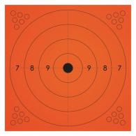 Adhesive Targets 12x13 Inches Orange 10 Pack