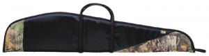 Scoped Rifle Case 46 Inch Black With Camouflage Trim