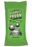 Control Freak Scent Eliminator Dryer Sheets 16 Per Pack