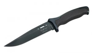 Tops Nighthawk Fixed Blade Knife 6.5 Inch Blade Black Oxide With - 3644