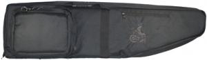 Elite Double Tactical Case With Range Bag Pocket 47 Inches Black