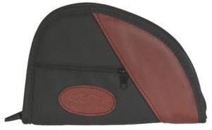 Deluxe Traditional Heart-Shaped Pistol Case Black Polyester With