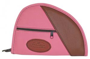Deluxe Traditional Heart-Shaped Pistol Case Pink Polyester With