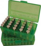P50 Fliptop Box Handgun .45 ACP/10mm/.40 S&W/.41 AE Clear Green - P50-45-16