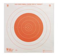 100 Yard Small Bore Target Orange 20 Per Pack