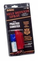 Key Ring Self-Defense Spray In Hardcase with Training Unit .54 O