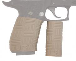 Tuff 1 Gun Grip Cover Double Cross Desert Tan - TUFF1DXTAN