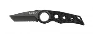 Remix Tactical Folding Knife 3 Inch Serrated Tanto Blade Clampacked