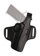 Thumb Break Leather Belt Holster for Springfield XD .40/9mm Right Hand Black