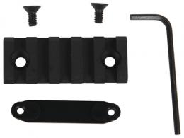 Lancer Accessory Rail With Hardware 2 Inch Black - LCH5-2-RAIL