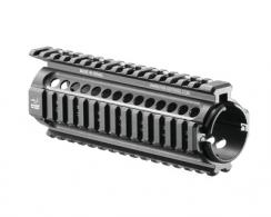 Combat Aluminum Quad Rail Handguards For M4/AR-15 Style Carbine Length - NFR