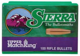 Match .308 Diameter 175 Grain Tipped Match King 100 Per Box - 7775