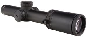 AccuPower 1-4x24mm Illuminated Duplex Crosshair With Green LED Reticle 30mm Tube Diameter Matte Black - RS24-C-1900005