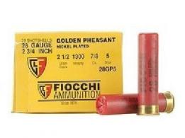 FIO GOLDEN PHEASANT 28GA #8 7/8OZ 25/10 DISCOUNTI