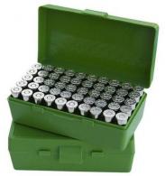 MTM PISTOL FLIPTOP 50RD BOX GRN 38SPL/35