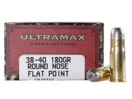 UMAX 38-40 180GR ROU ND NOSE LEAD COWBOY (10) - CB38401