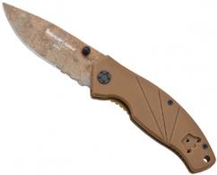 TIMBERLINE SOC FOLDER COYOTE TAN COMBO EDGE - 4311