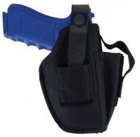 ALLEN AMBI HIP HOLSTER W/ MAG POUCH 3-4" Black (4 - 44501