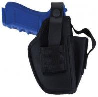 ALLEN AMBI HIP HOLSTER W/ MAG POUCH 3.25" BLK - 44506