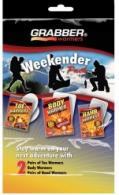 GRABBER WEEKENDER 6 PACK LG HAND - TOE - BODY 48 - WKNR3