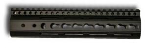 FA KEYMOD RAIL 9 FREE FLOAT BLK 5 SPACE PIC SE - 5392BLK