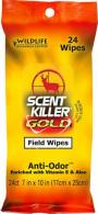 WR SCENT KILLER GOLD FIELD WIPES 24/PK