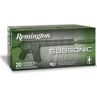 REM SUBSONIC .300 Black 220GR OTFB 20/10 - S300AAC4