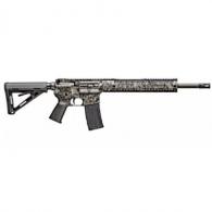 Black Rain Ordnance Spec15 MFT Minimalist 223 Remington/5.56 NATO AR15 Semi Auto Rifle - BROCRYPTBLK