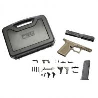 P80 PFC9 9MM COMPACT Flat Dark Earth BUILDER KIT 10RD - PFC9AFTFDE10