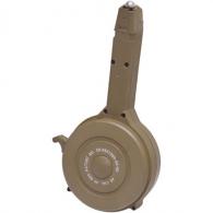 RWB DRUM MAG For Glock .45 ACP 40RD TAN POLYMER (20) - GD4540T