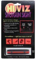 Hi-Viz S-Series Magnetic Front Wide Red Fiber Optic Shotgun Sight