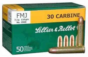 S&B AMMO .30 CARBINE