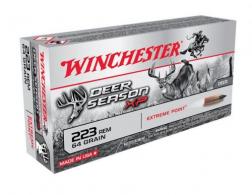 Winchester Deer Season XP Extreme Point Polymer 223 Remington Ammo 64 gr 20 Round Box