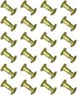 GROVTEC BRASS CHICAGO HOLSTER SCREWS - GTHM61