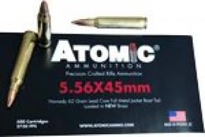 ATOMIC AMMO 5.56X45 500 ROUNDS - 0858767004898