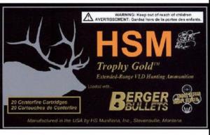 HSM AMMO 7MM RUM 175GR. - 7RUM-10-N