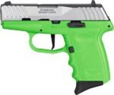 SCCY DVG-1 Lime/Stainless Steel 9mm Pistol