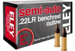 ELEY OUTLAW .22 LR 42GR SEMIAUTO - 02320