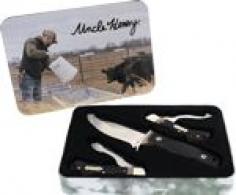 UNCLE HENRY KNIFE SAWCUT 3PC - 1183281